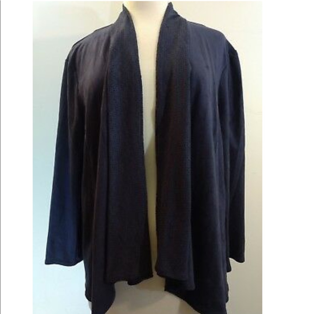 Chico’s Suede Blazer NEW CONDITION ORIGINAL PRICE $159.00 - Picture 3 of 7